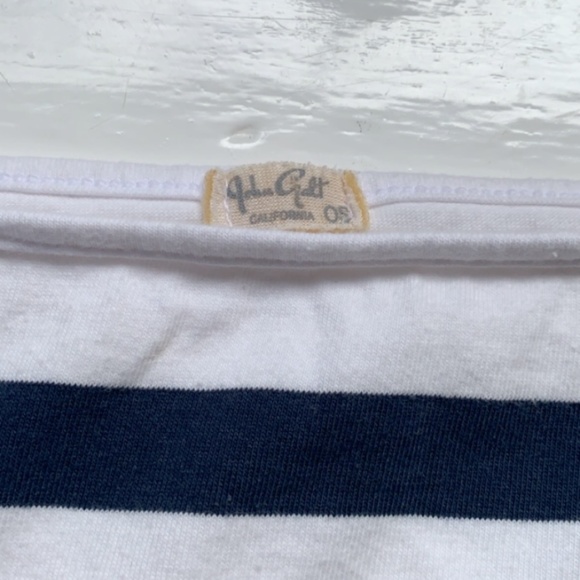 Brandy melville john galt white and blue tank top - Picture 3 of 3